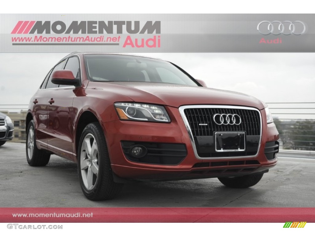 2009 Q5 3.2 Premium quattro - Garnet Red Pearl Effect / Black photo #1