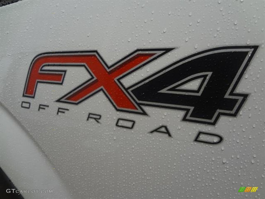 2012 F150 FX4 SuperCrew 4x4 - Oxford White / Black photo #10