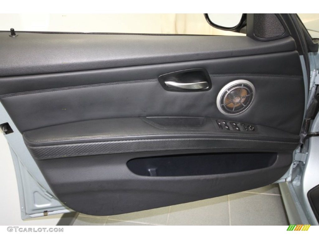 2008 BMW M3 Sedan Black Door Panel Photo #60190644
