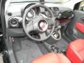 2012 Nero (Black) Fiat 500 c cabrio Lounge  photo #5