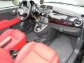 Pelle Rosso/Nera (Red/Black) Dashboard Photo for 2012 Fiat 500 #60190811