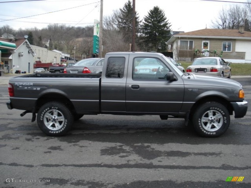 Dark Shadow Grey Metallic 2004 Ford Ranger XLT SST SuperCab 4x4 Exterior Photo #60190899