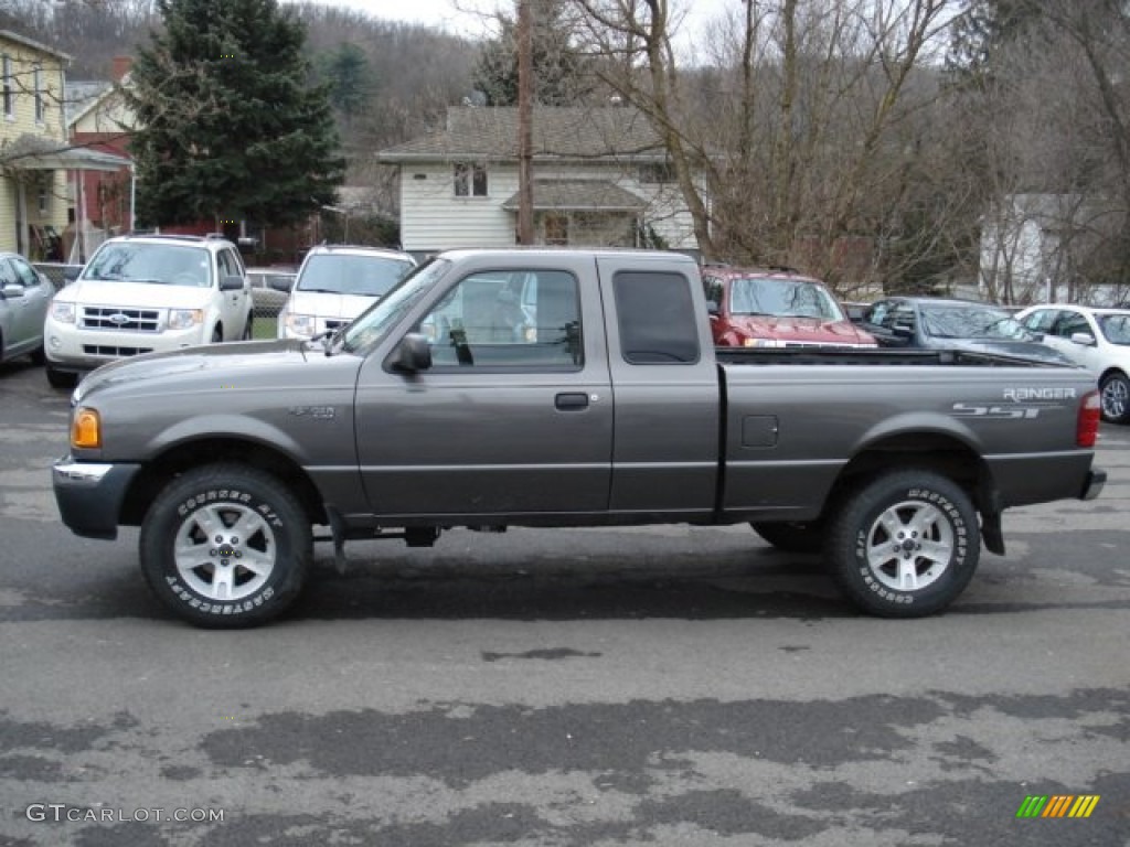 Dark Shadow Grey Metallic 2004 Ford Ranger XLT SST SuperCab 4x4 Exterior Photo #60190929