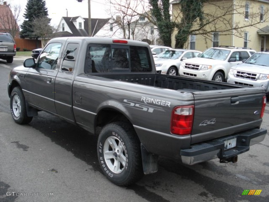Dark Shadow Grey Metallic 2004 Ford Ranger XLT SST SuperCab 4x4 Exterior Photo #60190938