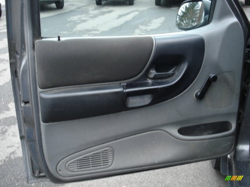 2004 Ford Ranger XLT SST SuperCab 4x4 Medium Dark Flint Door Panel Photo #60190974