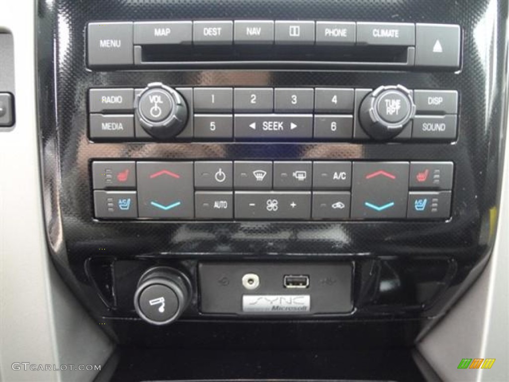2012 Ford F150 FX4 SuperCrew 4x4 Controls Photo #60191310
