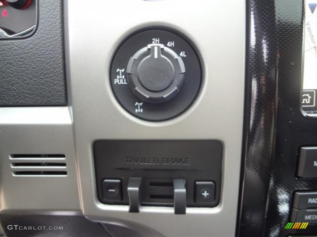 2012 Ford F150 FX4 SuperCrew 4x4 Controls Photo #60191344