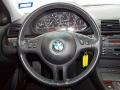 Black 2004 BMW 3 Series 325i Sedan Steering Wheel