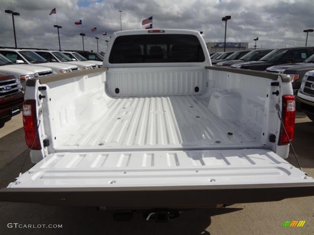 2012 F350 Super Duty King Ranch Crew Cab 4x4 Dually - Oxford White / Chaparral Leather photo #10