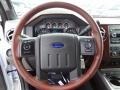 Chaparral Leather Steering Wheel Photo for 2012 Ford F350 Super Duty #60192547