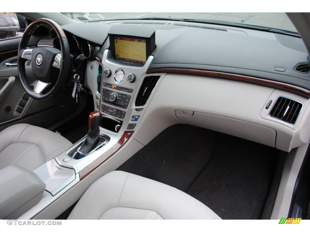 2010 Cadillac CTS 4 3.0 AWD Sport Wagon Light Titanium/Ebony Dashboard Photo #60193355
