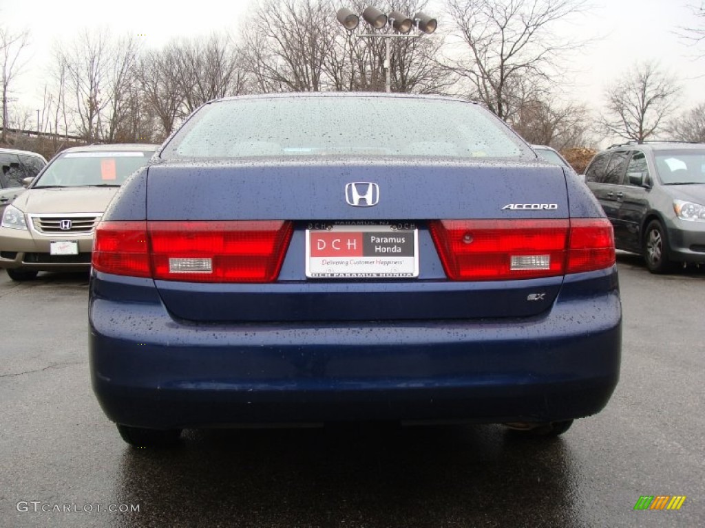 2005 Accord EX Sedan - Eternal Blue Pearl / Black photo #11