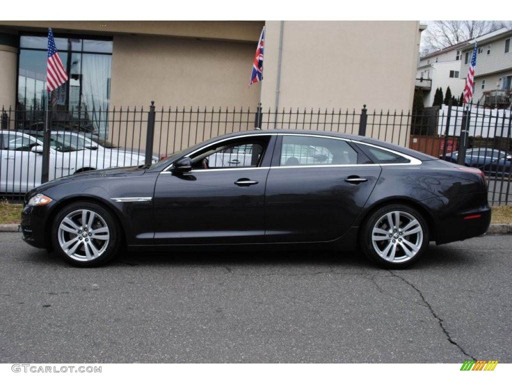 Stratus Grey Metallic 2011 Jaguar XJ XJL Exterior Photo #60193937