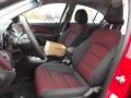 Jet Black/Sport Red Interior Photo for 2012 Chevrolet Cruze #60194032