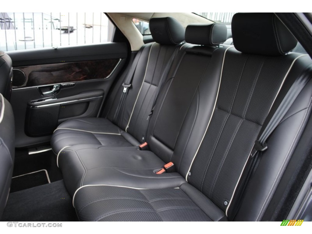 Jet Black/Jet Black Interior 2011 Jaguar XJ XJL Photo #60194047