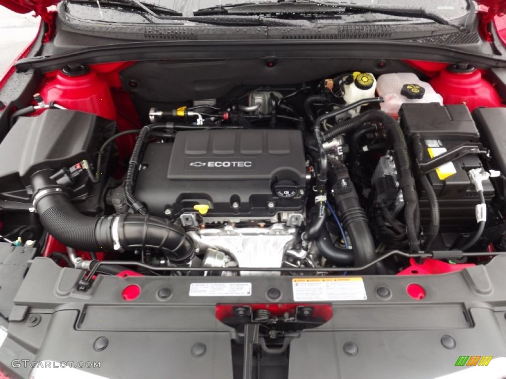 2012 Chevrolet Cruze LT/RS 1.4 Liter DI Turbocharged DOHC 16-Valve VVT 4 Cylinder Engine Photo #60194081