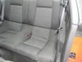 2006 Ford Mustang Black Interior Rear Seat Photo
