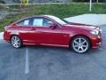 Mars Red 2012 Mercedes-Benz C 250 Coupe Exterior