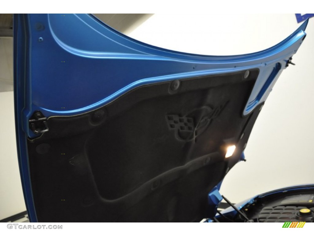 2000 Corvette Coupe - Nassau Blue Metallic / Black photo #24