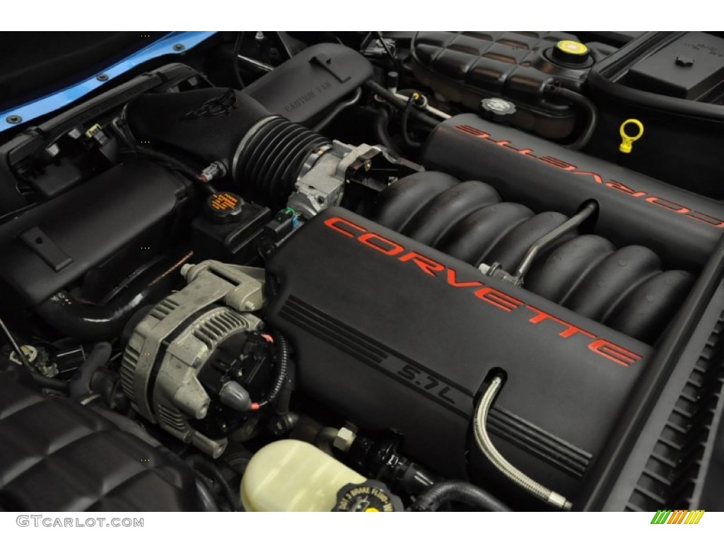 2000 Chevrolet Corvette Coupe 5.7 Liter OHV 16 Valve LS1 V8 Engine Photo #60195423