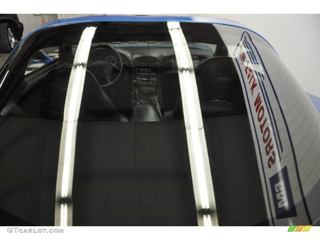 2000 Corvette Coupe - Nassau Blue Metallic / Black photo #44