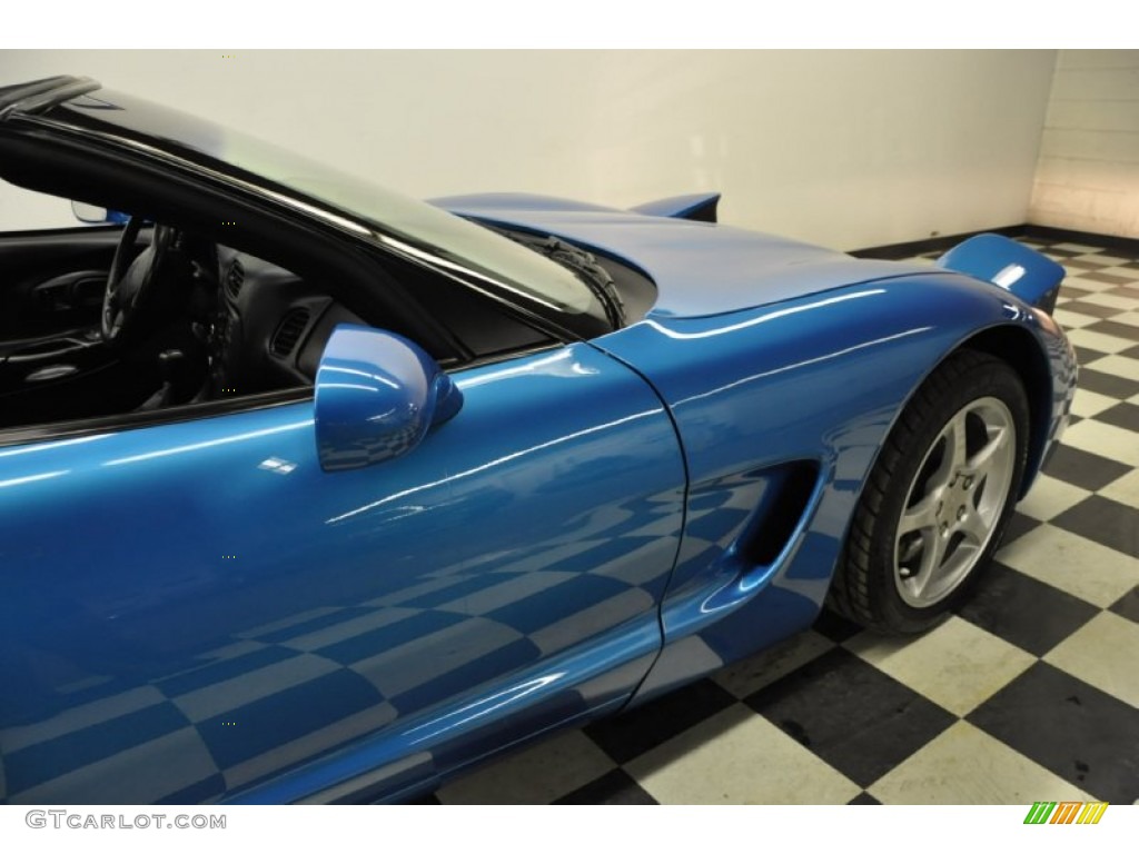 2000 Corvette Coupe - Nassau Blue Metallic / Black photo #63