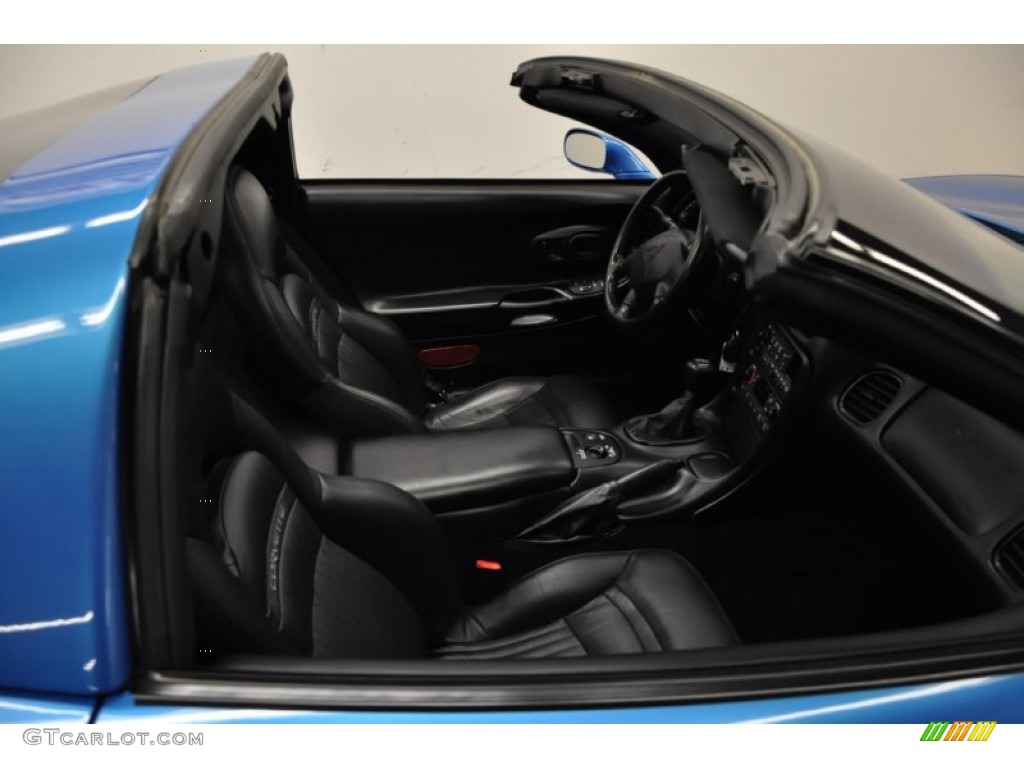 2000 Corvette Coupe - Nassau Blue Metallic / Black photo #69