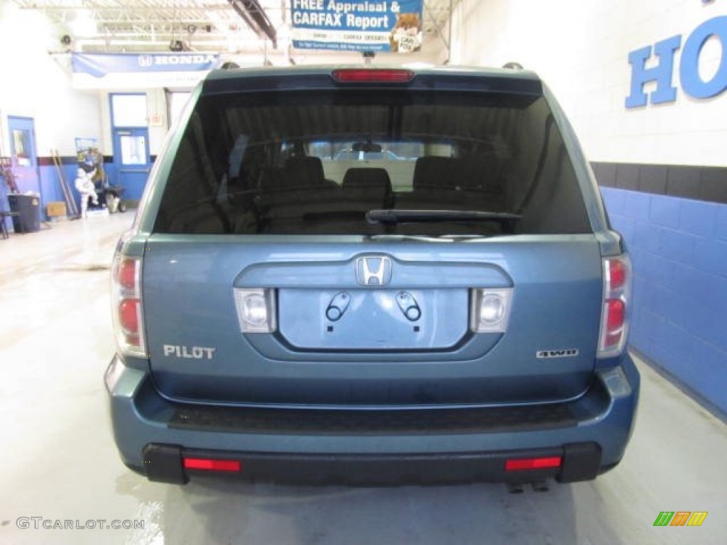 2008 Pilot Value Package 4WD - Steel Blue Metallic / Gray photo #3
