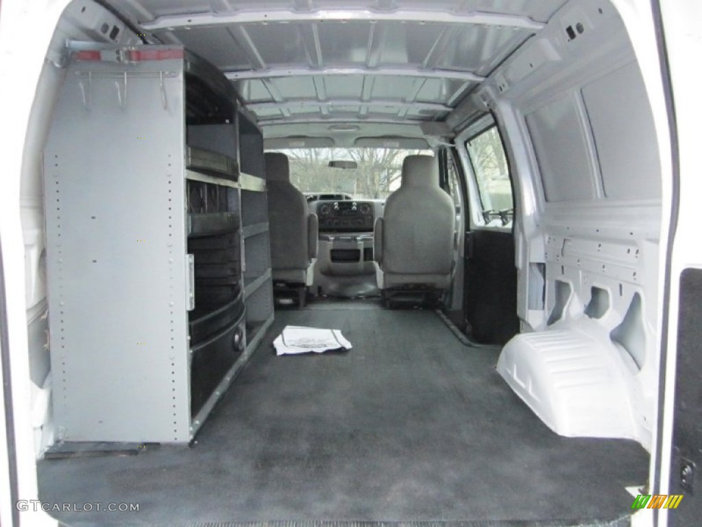 2009 E Series Van E350 Super Duty Cargo - Oxford White / Medium Flint photo #19
