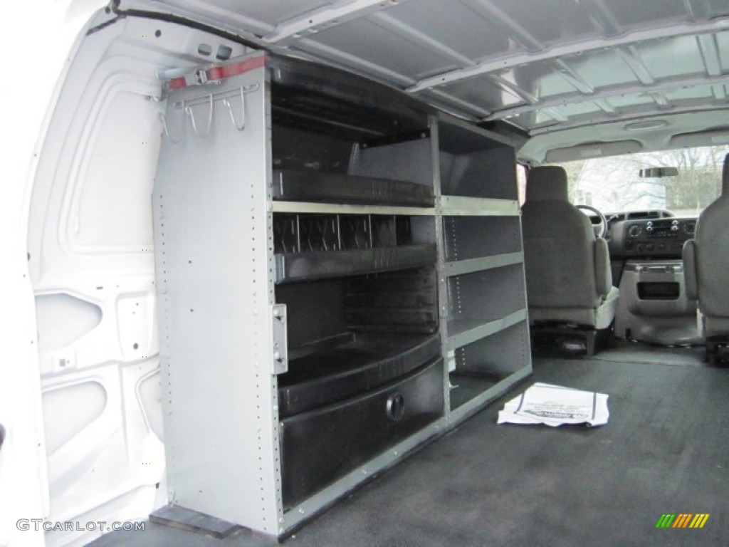 2009 E Series Van E350 Super Duty Cargo - Oxford White / Medium Flint photo #20