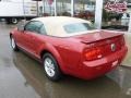 Dark Candy Apple Red - Mustang V6 Deluxe Convertible Photo No. 3