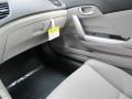 2012 Polished Metal Metallic Honda Civic EX-L Coupe  photo #7