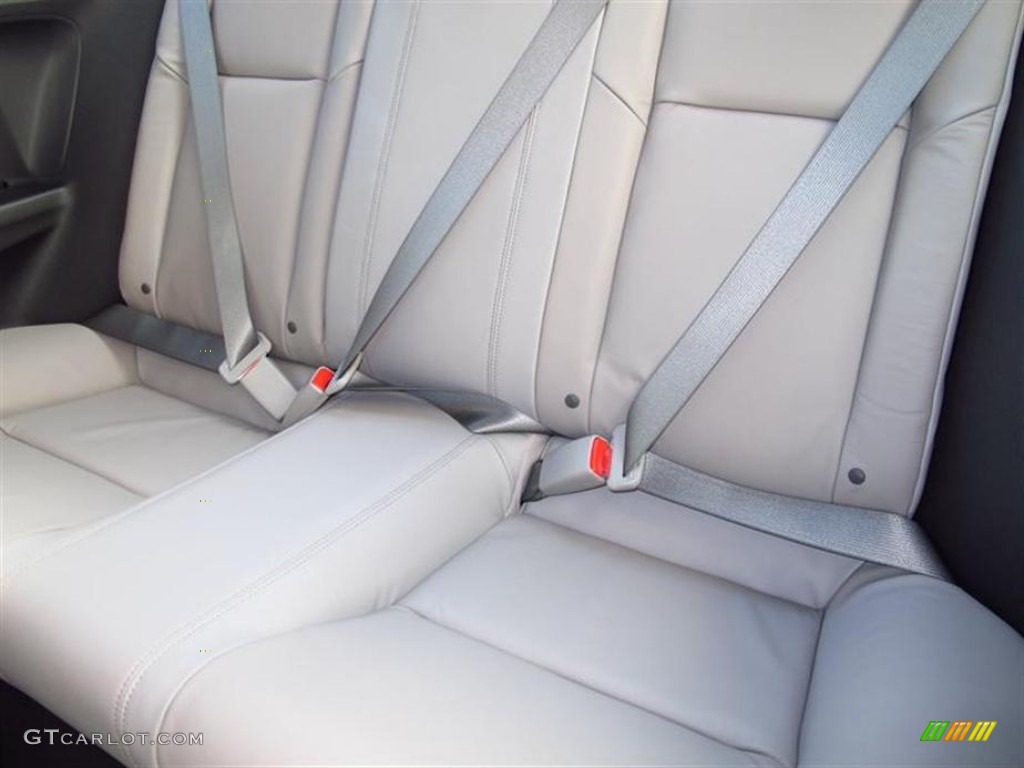 2012 Civic EX-L Coupe - Rallye Red / Gray photo #8