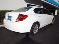 2012 Taffeta White Honda Civic EX Sedan  photo #3