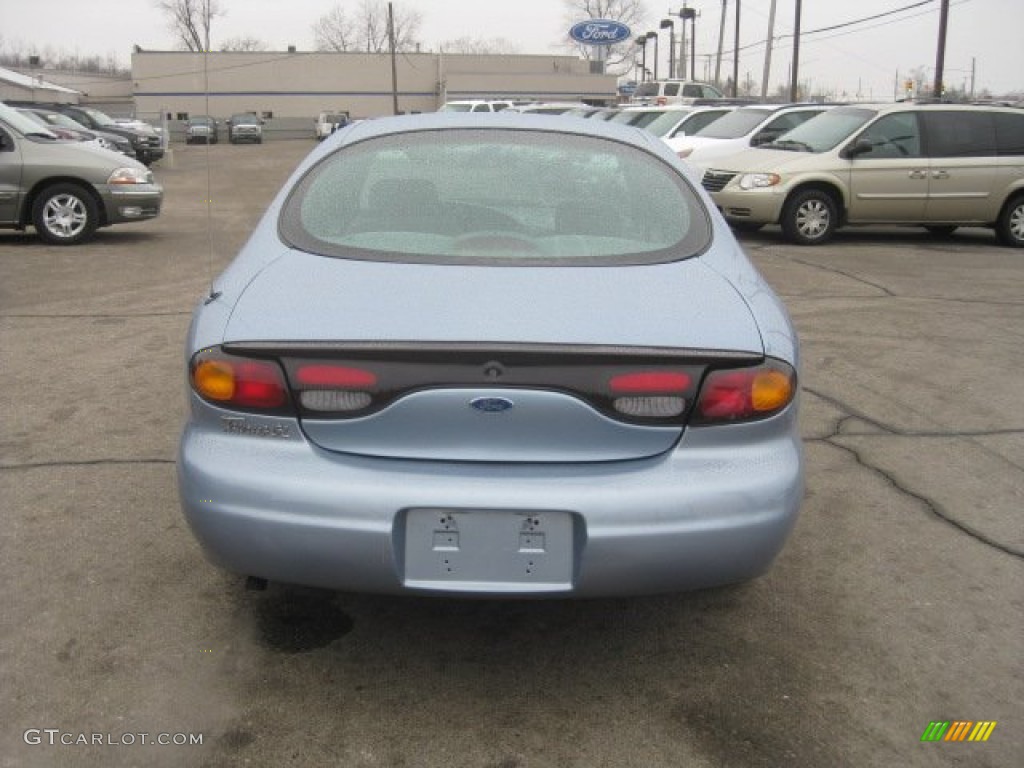 1997 Taurus GL - Light Denim Blue Metallic / Grey photo #7