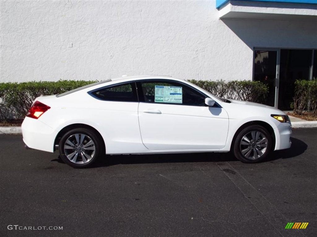 Taffeta White 2012 Honda Accord EX-L Coupe Exterior Photo #60197884