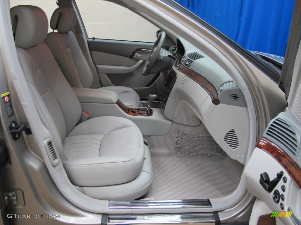 Ash Interior 2005 Mercedes-Benz S 55 AMG Sedan Photo #60198571