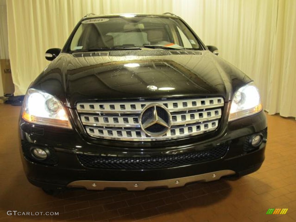 2008 ML 350 4Matic - Jade Green Metallic / Macadamia photo #3