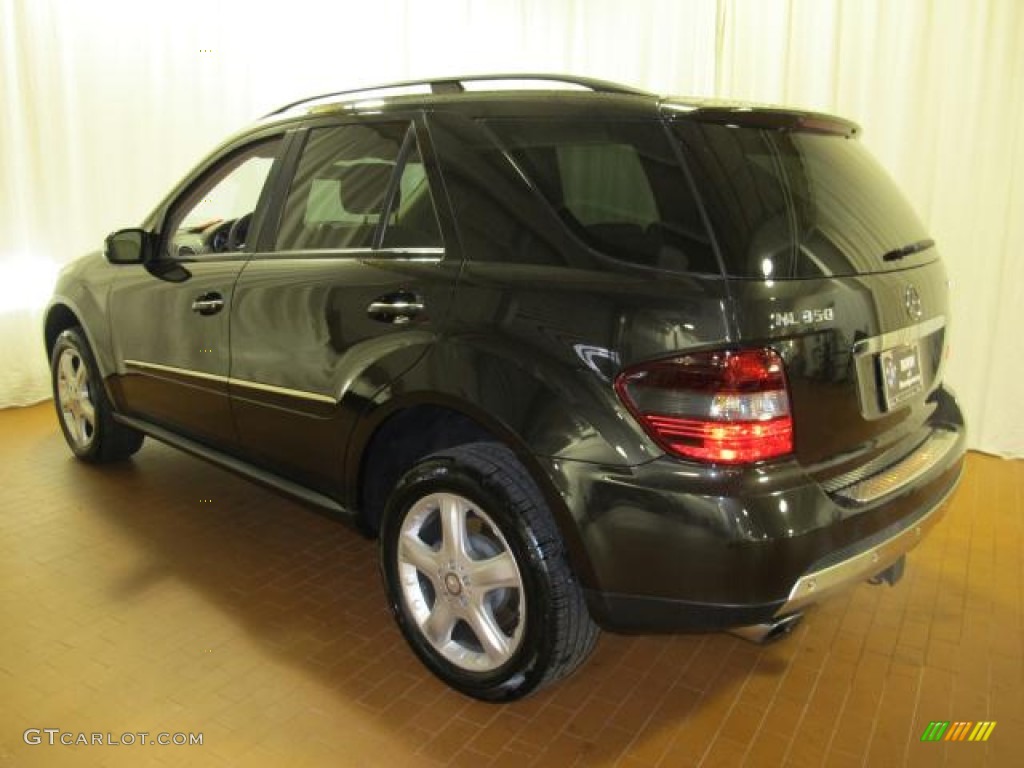 2008 ML 350 4Matic - Jade Green Metallic / Macadamia photo #4