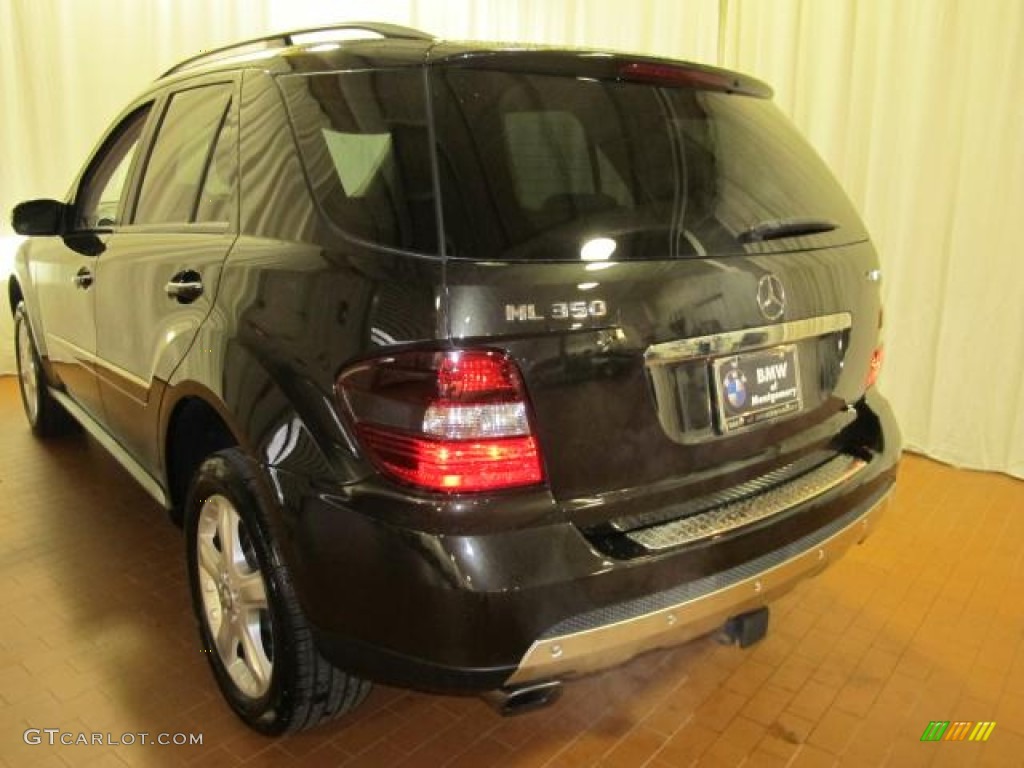 2008 ML 350 4Matic - Jade Green Metallic / Macadamia photo #5