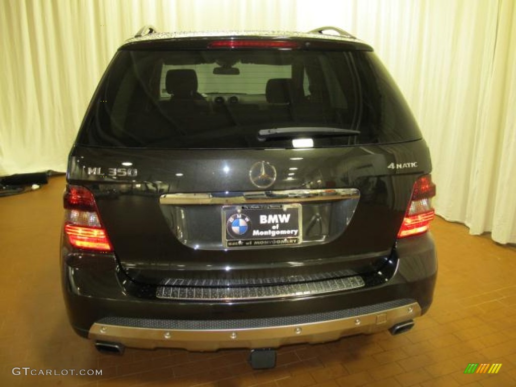 2008 ML 350 4Matic - Jade Green Metallic / Macadamia photo #6