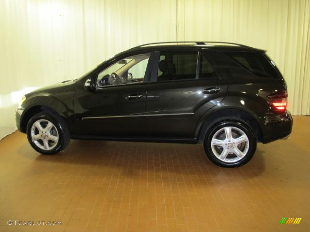 2008 ML 350 4Matic - Jade Green Metallic / Macadamia photo #7