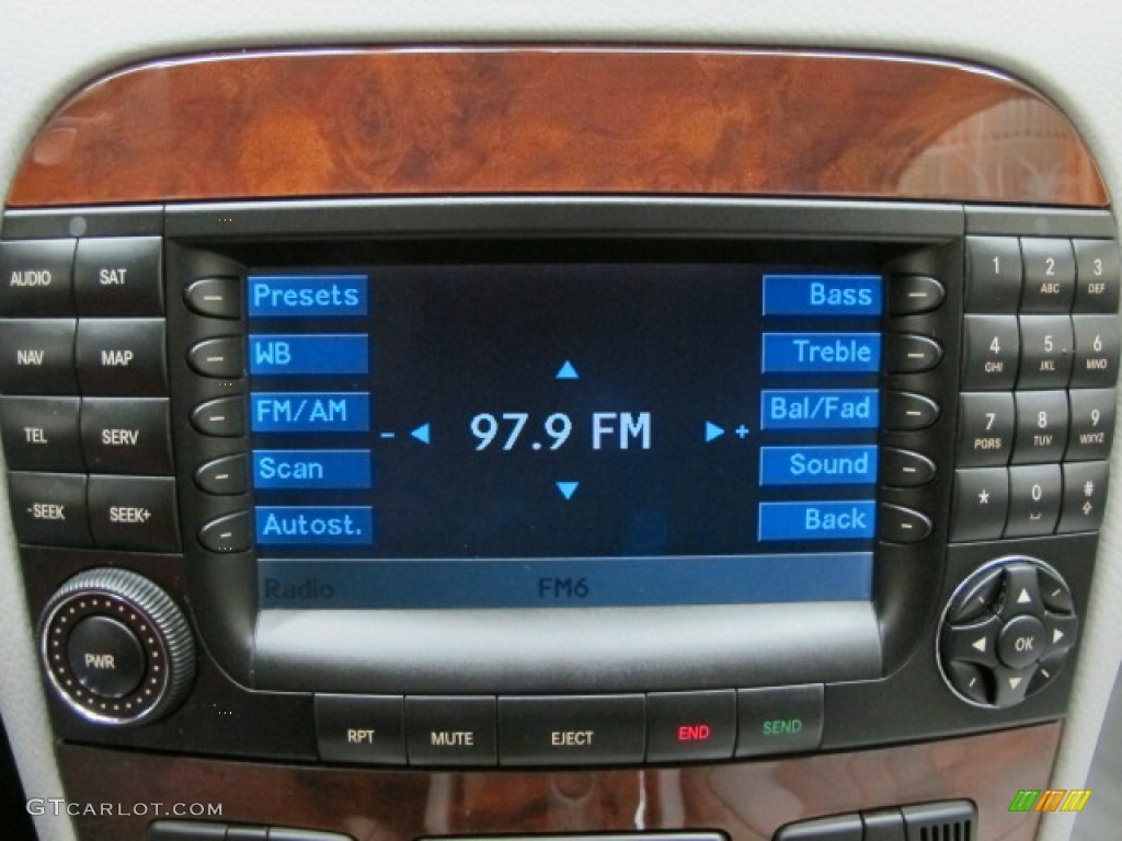 2005 Mercedes-Benz S 55 AMG Sedan Audio System Photo #60198643