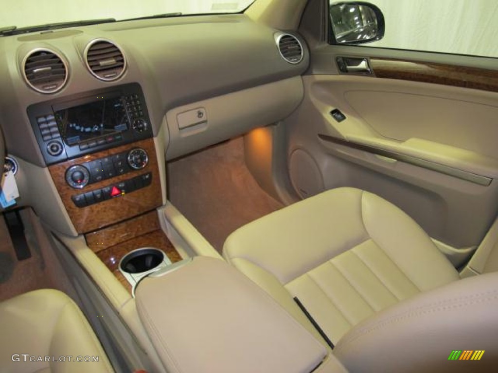 2008 ML 350 4Matic - Jade Green Metallic / Macadamia photo #14