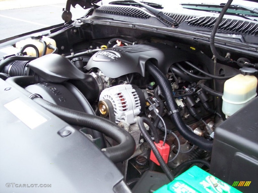 2001 Chevrolet Silverado 1500 LS Extended Cab 4x4 5.3 Liter OHV 16-Valve Vortec V8 Engine Photo #60199657