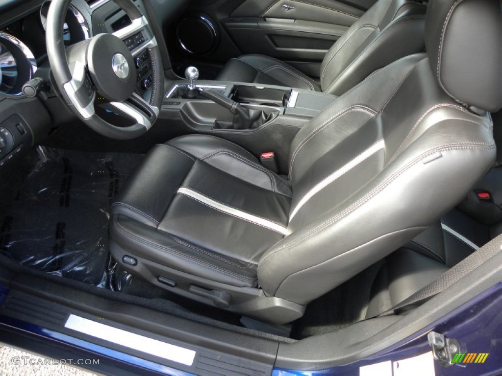 Charcoal Black/Cashmere Interior 2010 Ford Mustang V6 Premium Coupe Photo #60200362