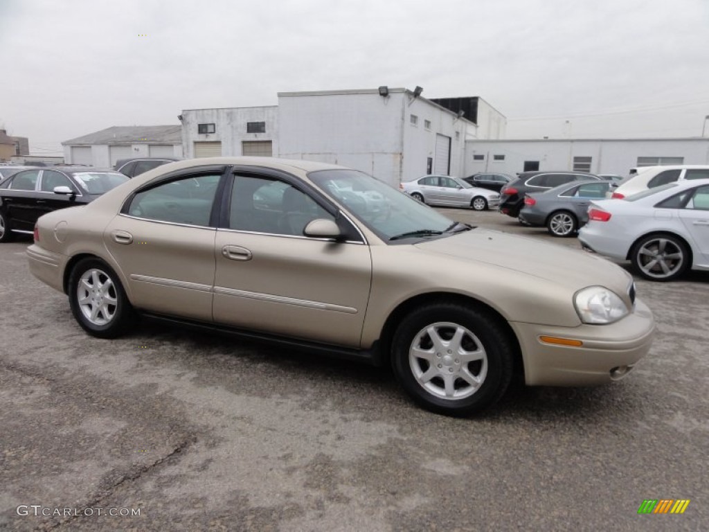 Harvest Gold Metallic 2001 Mercury Sable LS Sedan Exterior Photo #60200974