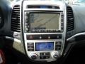 2008 Hyundai Santa Fe Black Interior Navigation Photo