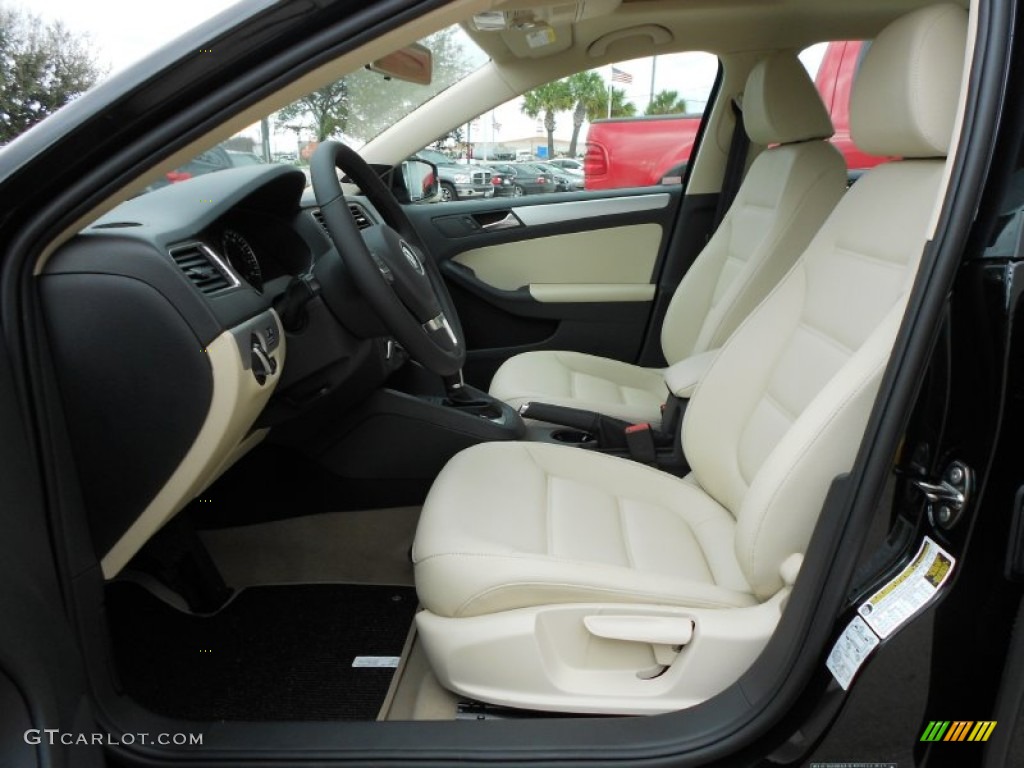 Cornsilk Beige Interior 2012 Volkswagen Jetta TDI Sedan Photo #60201133