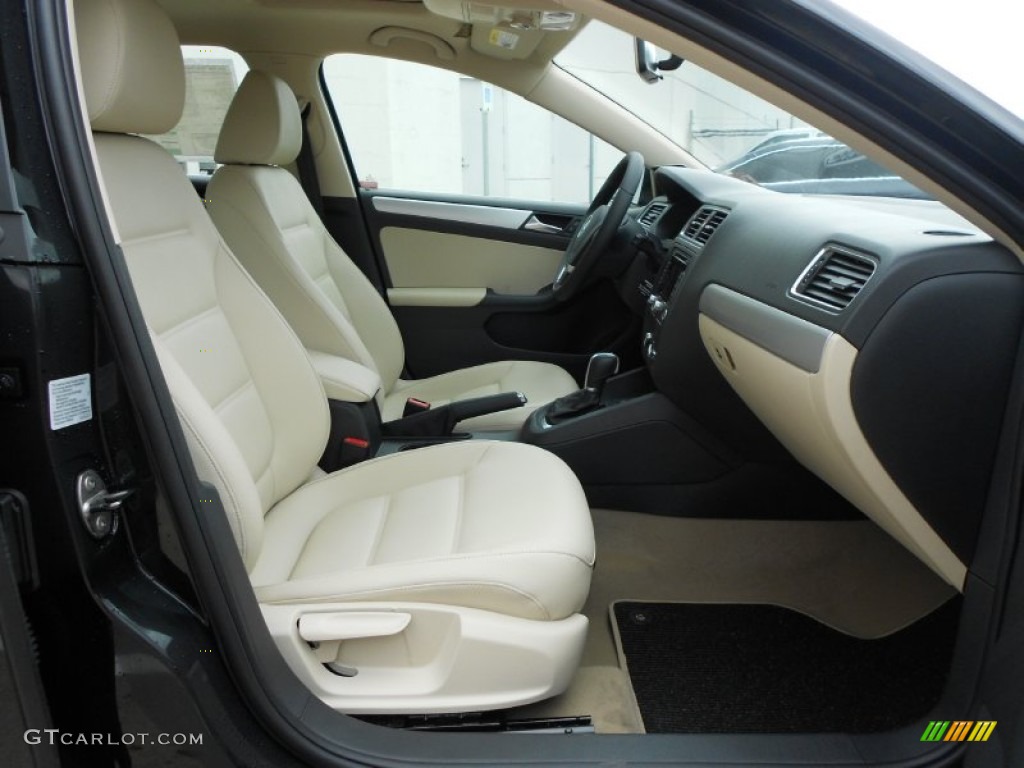 Cornsilk Beige Interior 2012 Volkswagen Jetta TDI Sedan Photo #60201149